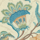 Brunschwig & Fils LOUVERNE PRINT AQUA Fabric