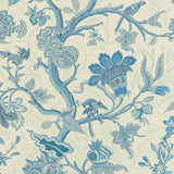Brunschwig & Fils LOUVERNE PRINT BLUE Fabric