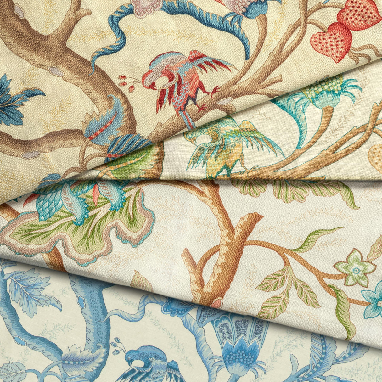 Brunschwig & Fils LOUVERNE PRINT MULTI Fabric