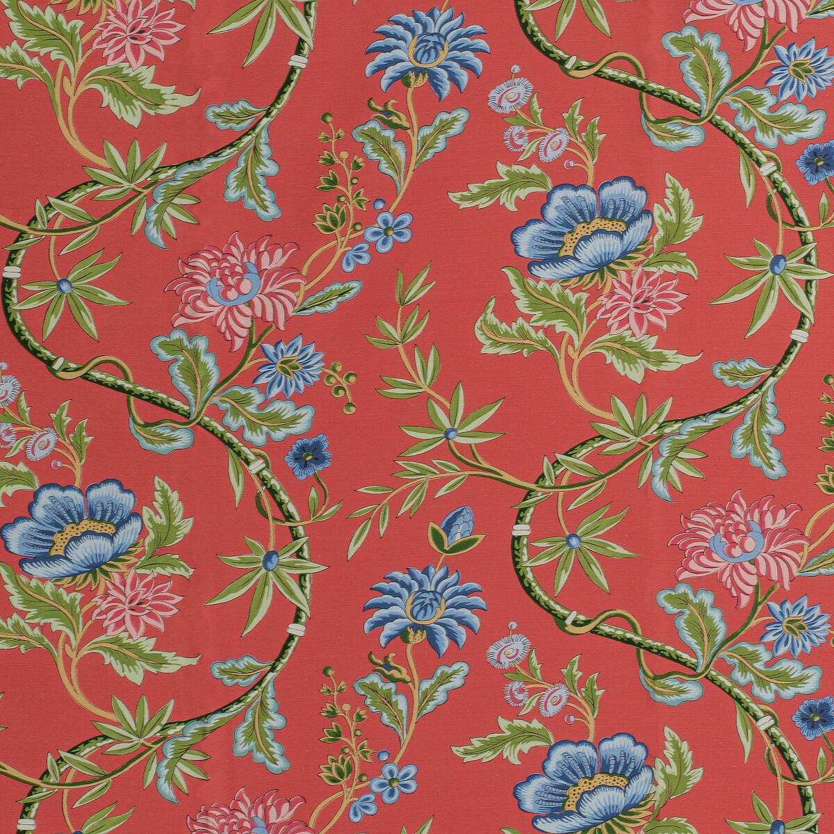 Brunschwig & Fils VERONIQUE PRINT RED Fabric