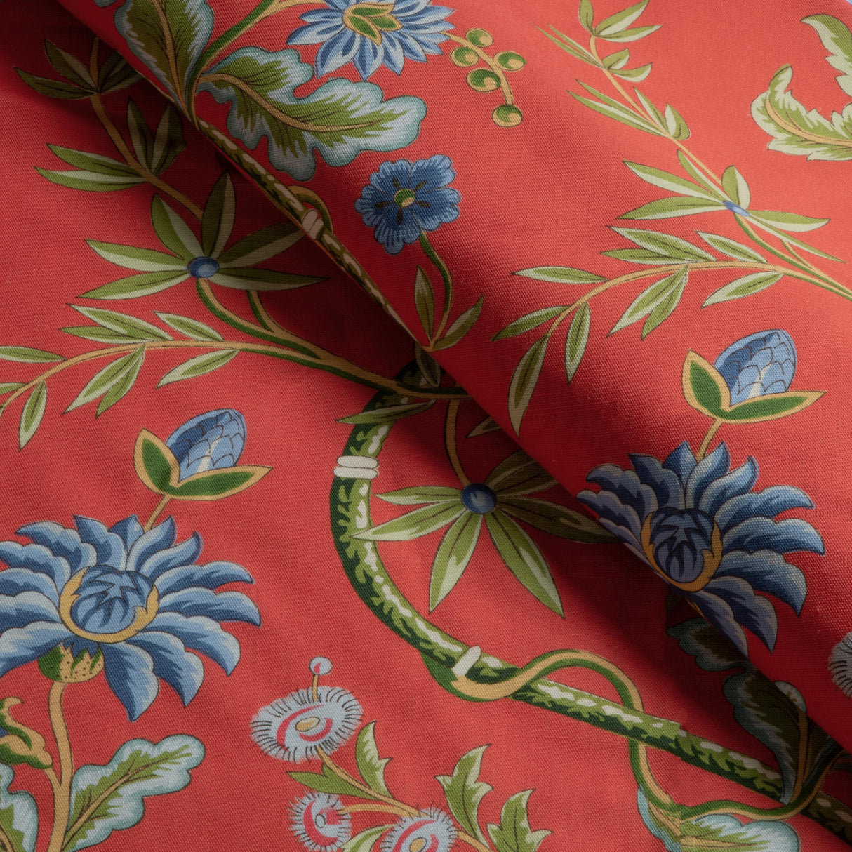 Brunschwig & Fils VERONIQUE PRINT RED Fabric