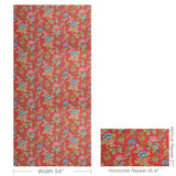 Brunschwig & Fils VERONIQUE PRINT RED Fabric