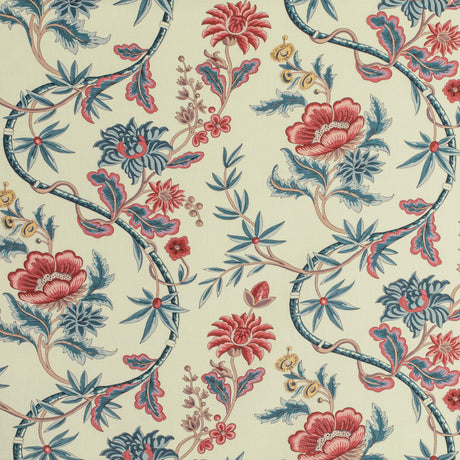 Brunschwig & Fils VERONIQUE PRINT BLUE Fabric