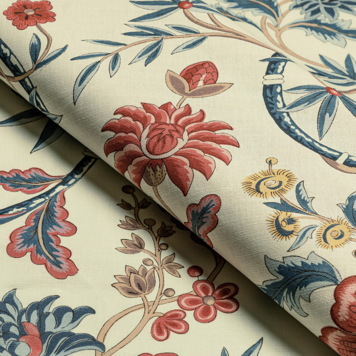 Brunschwig & Fils VERONIQUE PRINT BLUE Fabric