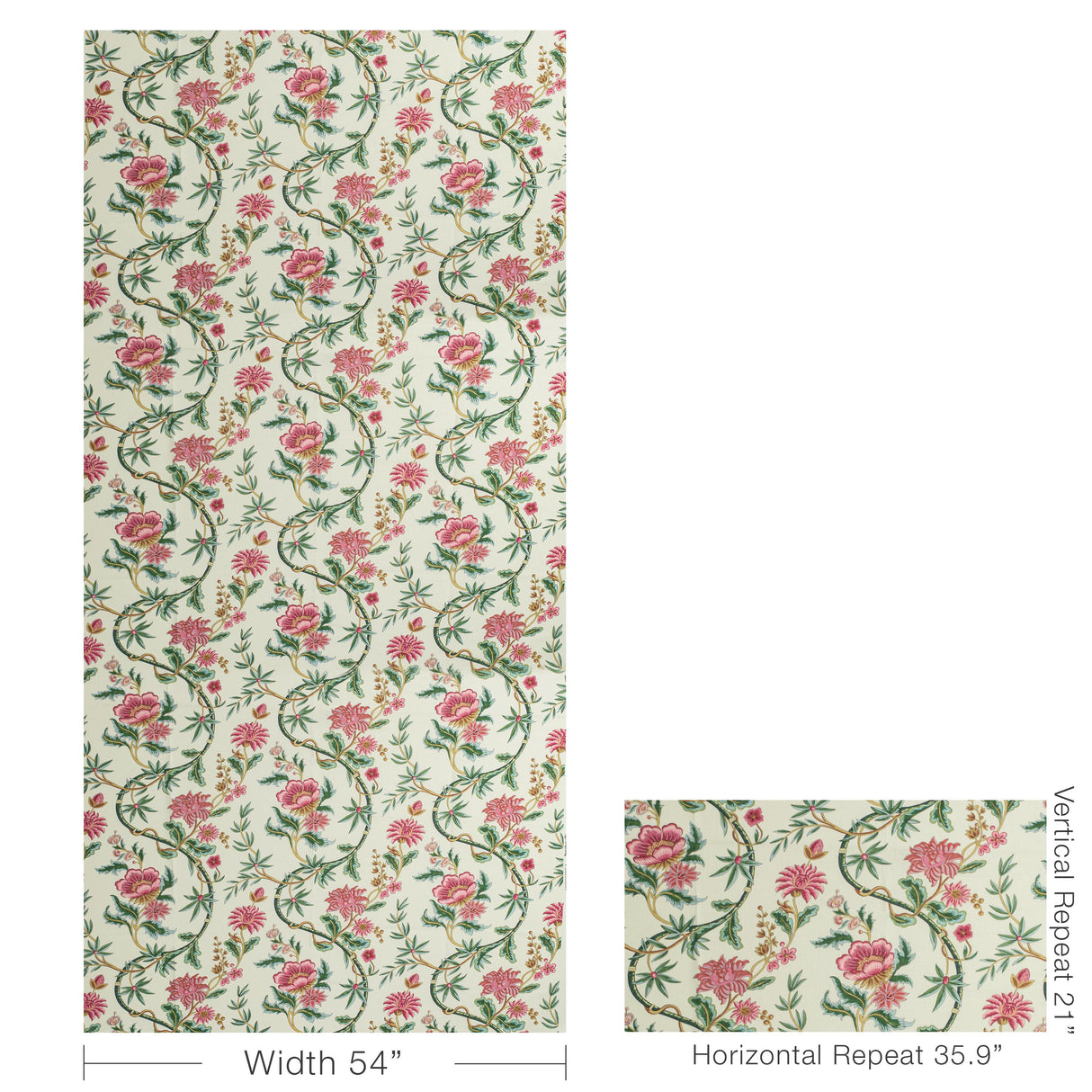 Brunschwig & Fils VERONIQUE PRINT JEWEL Fabric