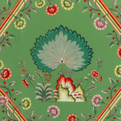 Brunschwig & Fils LOIRE PRINT EMERALD Fabric