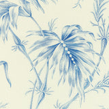 Brunschwig & Fils LAUZIERE PRINT BLUE Fabric