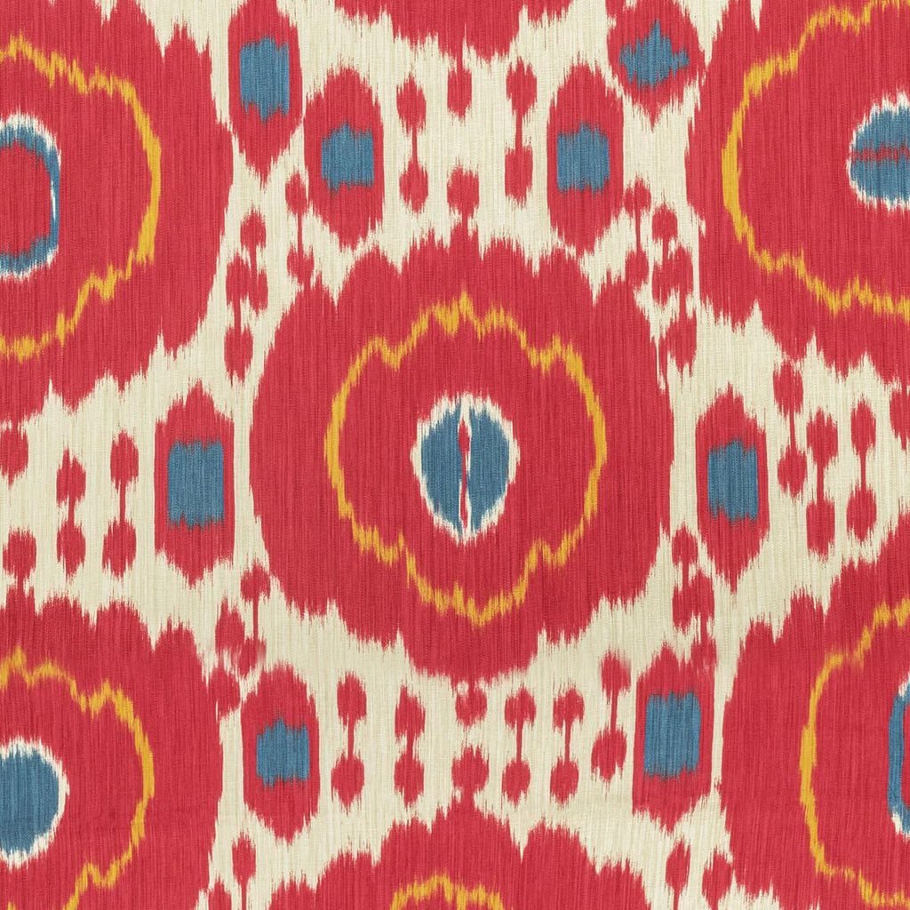 Brunschwig & Fils MAYENNE PRINT RED Fabric