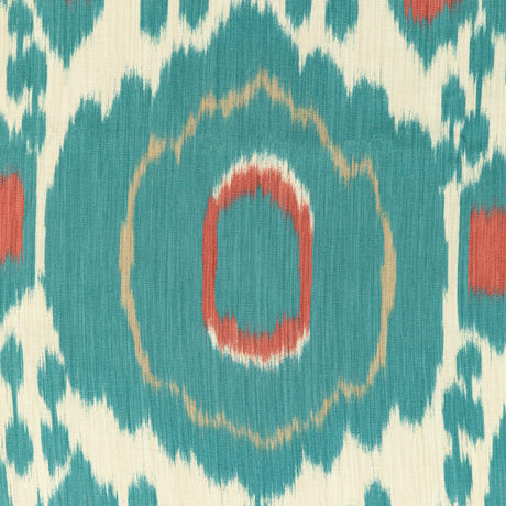 Brunschwig & Fils MAYENNE PRINT AQUA Fabric