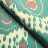 Brunschwig & Fils MAYENNE PRINT AQUA Fabric