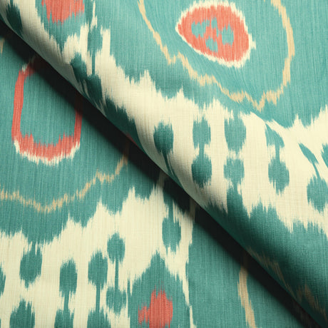 Brunschwig & Fils MAYENNE PRINT AQUA Fabric
