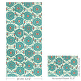 Brunschwig & Fils MAYENNE PRINT AQUA Fabric