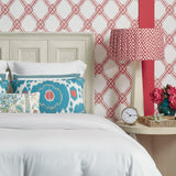 Brunschwig & Fils MAYENNE PRINT AQUA Fabric