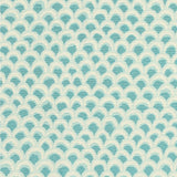 Brunschwig & Fils PAVE II PRINT AQUA Fabric