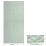 Brunschwig & Fils PAVE II PRINT AQUA Fabric