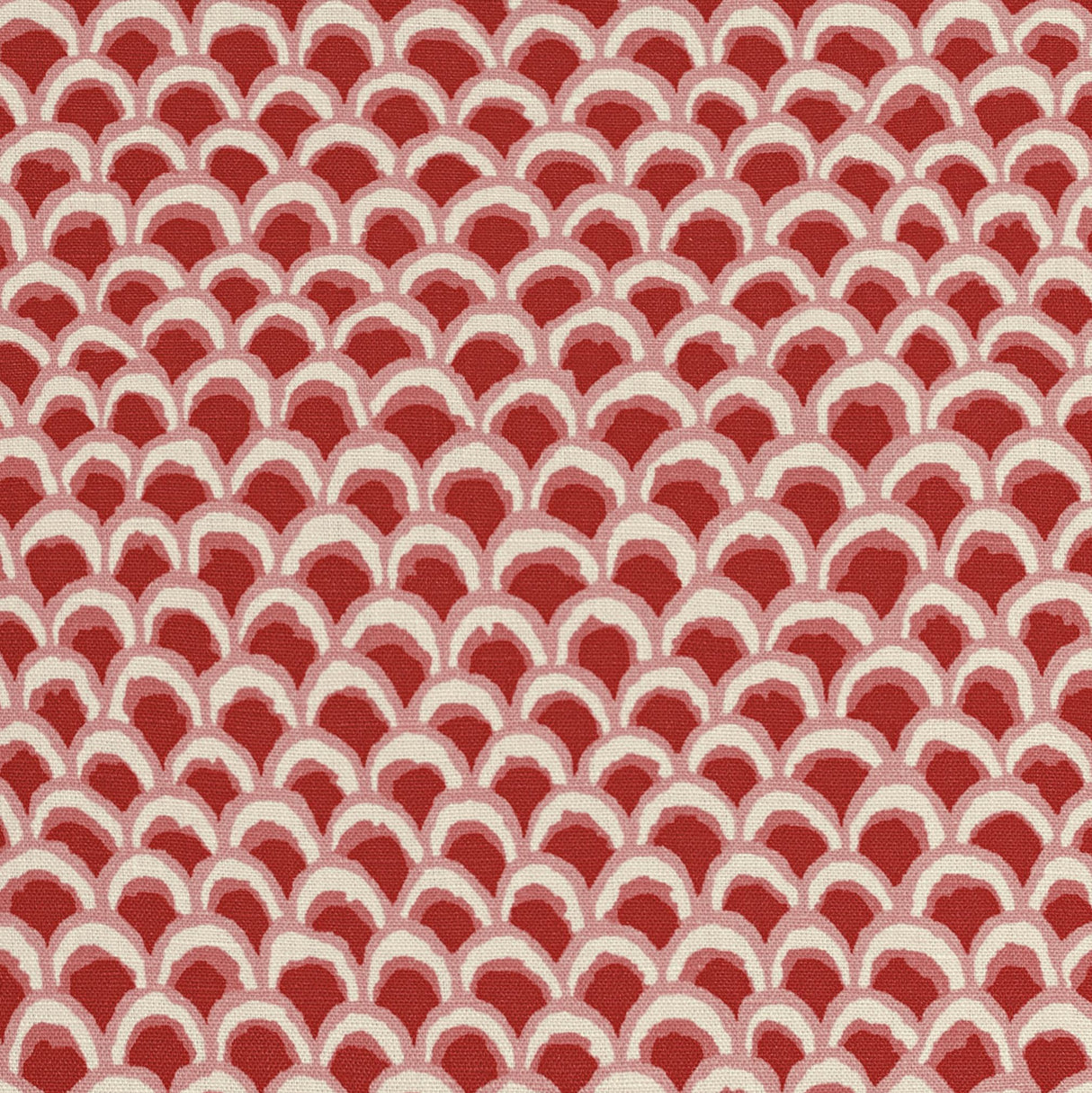 Brunschwig & Fils PAVE II PRINT RED Fabric
