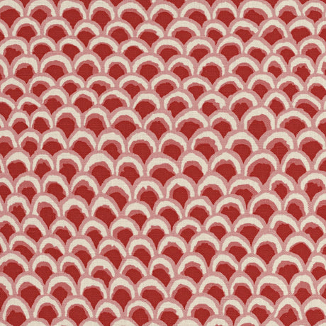 Brunschwig & Fils PAVE II PRINT RED Fabric