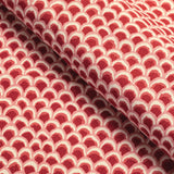 Brunschwig & Fils PAVE II PRINT RED Fabric