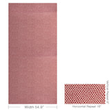 Brunschwig & Fils PAVE II PRINT RED Fabric