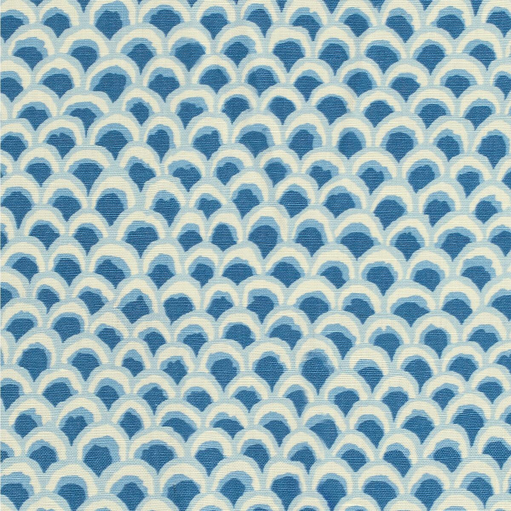 Brunschwig & Fils PAVE II PRINT BLUE Fabric