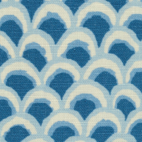 Brunschwig & Fils PAVE II PRINT BLUE Fabric