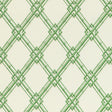 Brunschwig & Fils LE BAMBOU PRINT GREEN Fabric