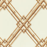 Brunschwig & Fils LE BAMBOU PRINT GOLD Fabric