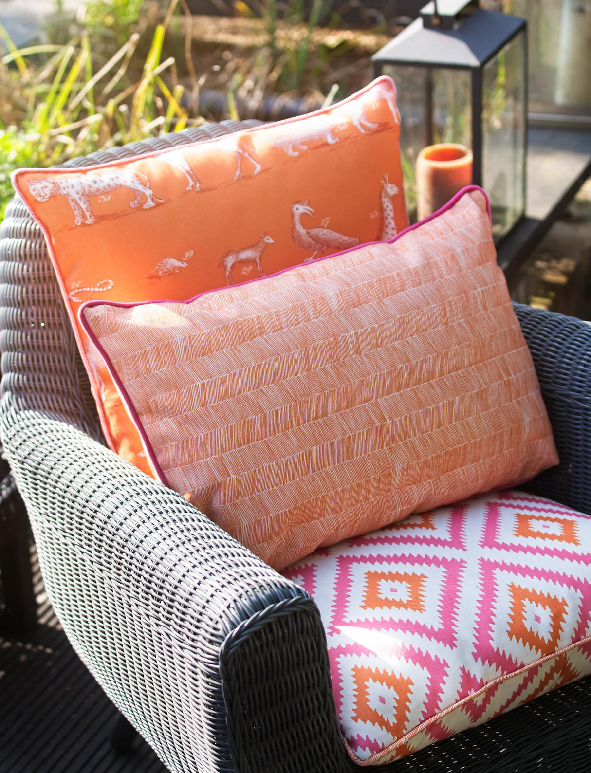 Andrew Martin GLACIER OUTDOOR TROPIC Fabric