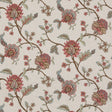 G P & J Baker SUDBURY RED Fabric
