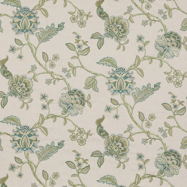 G P & J Baker SUDBURY TEAL Fabric