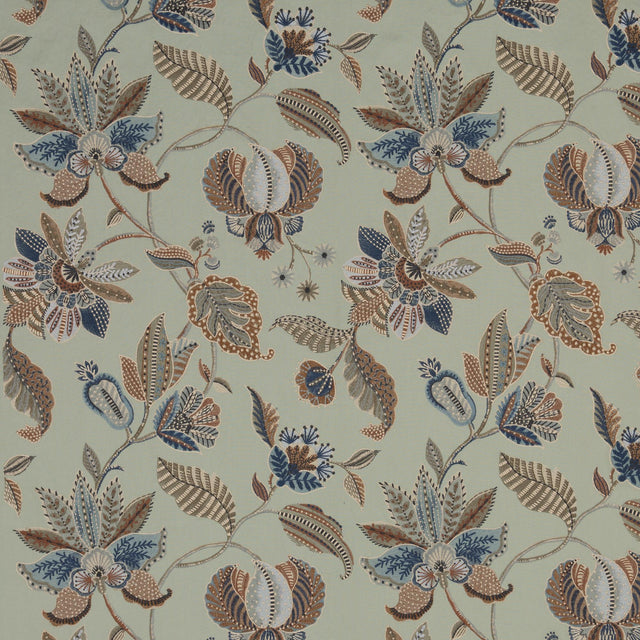 G P & J Baker DURBAR AQUA Fabric