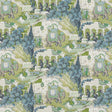 G P & J Baker SHALIMAR TEAL Fabric