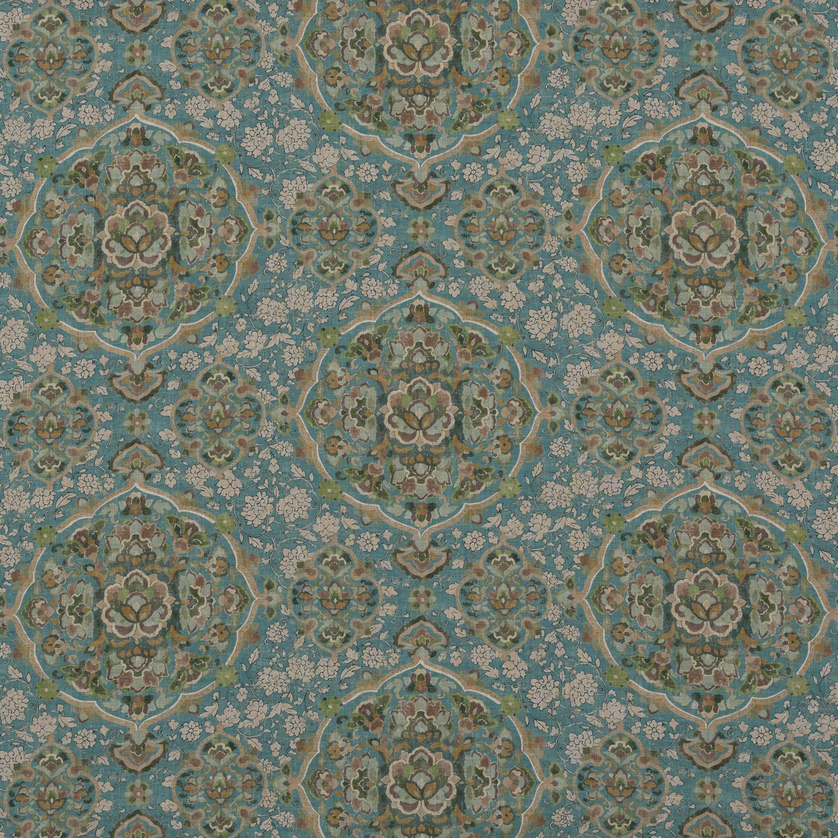 G P & J Baker KIANA TEAL Fabric