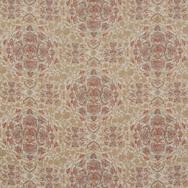 G P & J Baker KIANA RED/AQUA Fabric