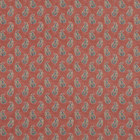 G P & J Baker PATOLA PAISLEY RED Fabric