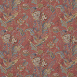 G P & J Baker INDIENNE FLOWER RED Fabric