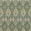 G P & J Baker IKAT BOKHARA LINEN EMERALD Fabric