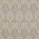 G P & J Baker IKAT BOKHARA LINEN PARCHMENT Fabric