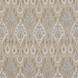 G P & J Baker IKAT BOKHARA LINEN PARCHMENT Fabric