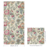 Lee Jofa AVONDALE PAPER BERRY/SLATE Wallpaper