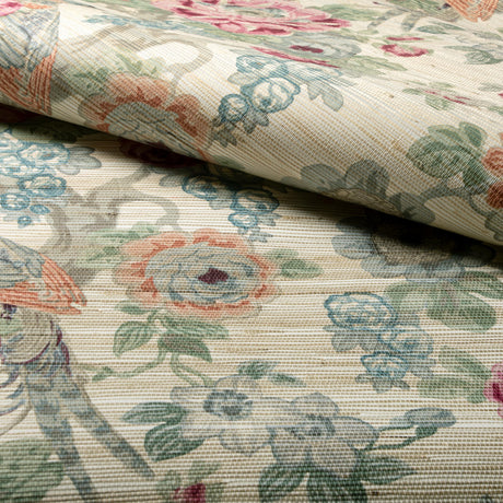 Lee Jofa AVONDALE PAPER BERRY/SLATE Wallpaper