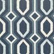 Stout MALTA BLUE/WHITE Fabric