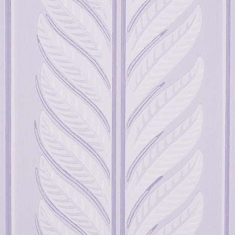 Schumacher Hydrangea Drape Lilac Wallpaper