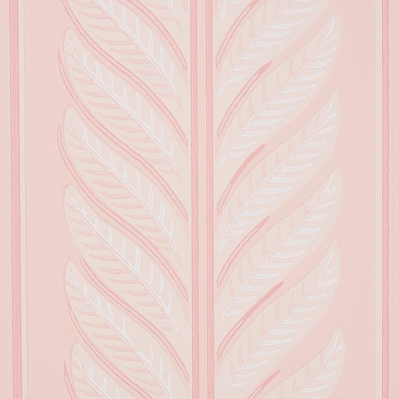 Schumacher Hydrangea Drape Blush Wallpaper