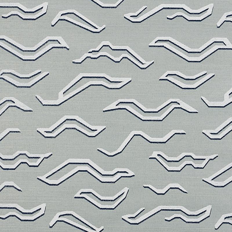 Schumacher Kata Sisal Mineral Wallpaper