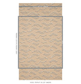 Schumacher Kata Paperweave Oatmeal Wallpaper