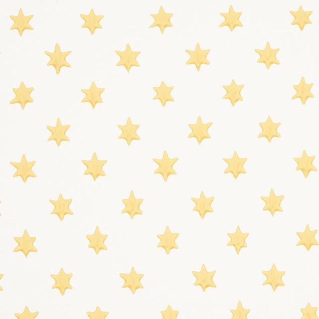 Schumacher Astral Yellow Wallpaper