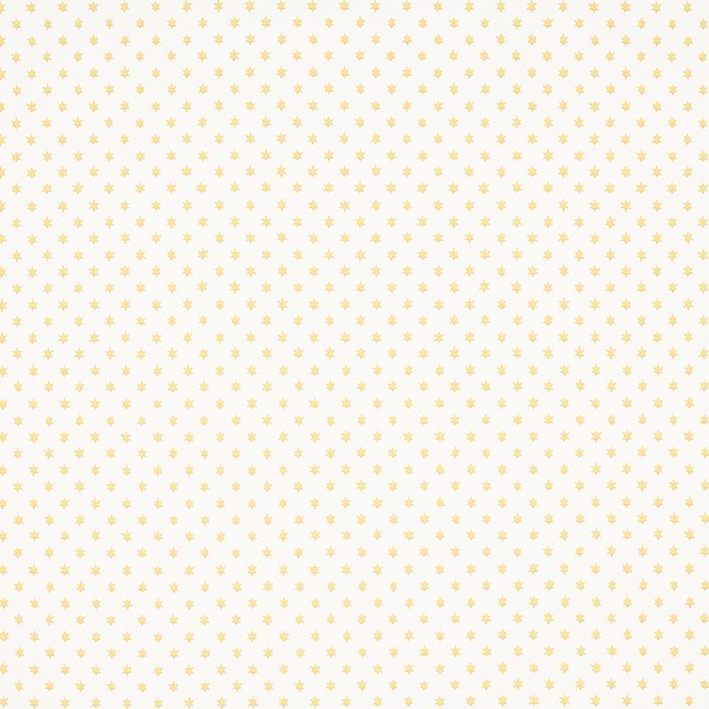 Schumacher Astral Yellow Wallpaper