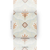 Schumacher Front Waltz Sage Wallpaper