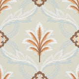 Schumacher Front Waltz Sage Wallpaper